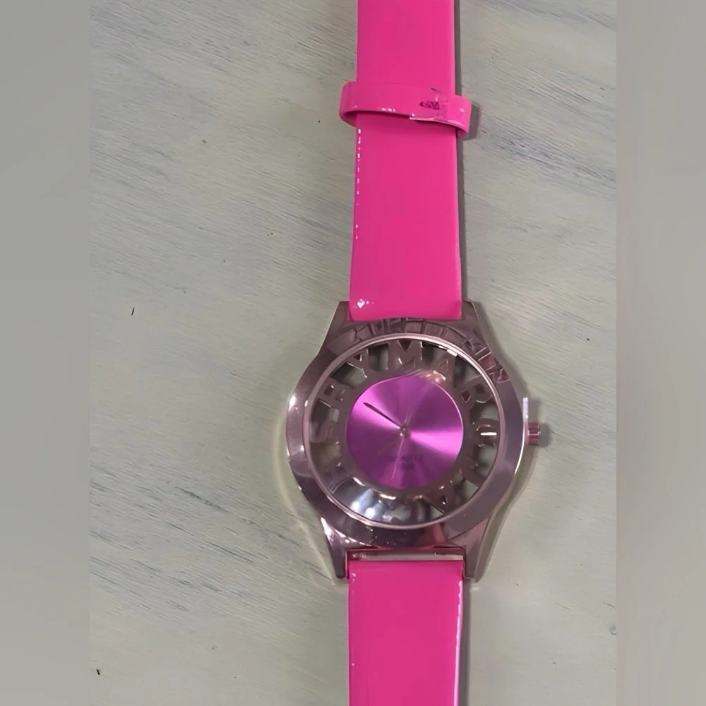SOLD-  New Marc Jacobs Henry Skeleton Watch - Picture 3 of 6